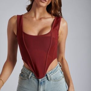 Meshki corset top